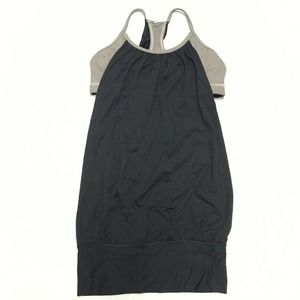 Lululemon Athletica 6 No Limits Tank Black Beige